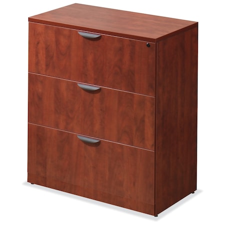 Officesource OS Laminate Lateral Files 3 Drawer Lateral File Cabinet OS183CH